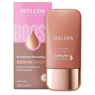 Weleda Sunkissed Bronzing Serum Drops Ορός Προσώπου για Λάμψη & Ηλιοκαμένη Επιδερμίδα, 30ml