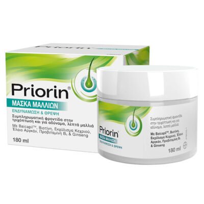 Priorin Hairmask Μάσκα για Ενίσχυση της Ανάπτυξης & της Λάμψης των Μαλλιών, 180ml
