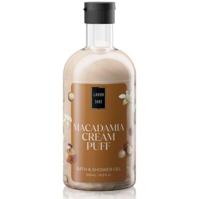 LAVISH CARE Macadamia Cream Puff - Shower Gel - 500ml