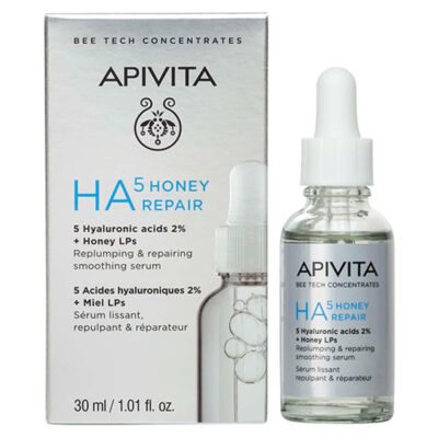 Apivita Bee Tech HA5 Honey Repair Oρός Επανόρθωσης Προσώπου, 30ml