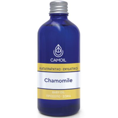 Camoil Chamomile Καταπραϋντικό & Eνυδατικό Baby Oil, 100ml
