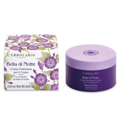 L’Erbolario Bella di Notte Κρέμα Σώματος 250mL – Ενυδατική & Αρωματική Φροντίδα