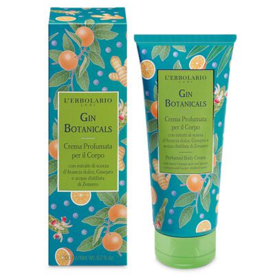 L’Erbolario Gin Botanicals Κρέμα Σώματος 200mL – Ενυδατική & Αρωματική Φροντίδα