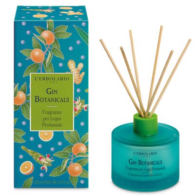 L' Erbolario Gin Botanicals Fragrance Αρωματικό Xώρου με Ξύλινα Στικς 125ml