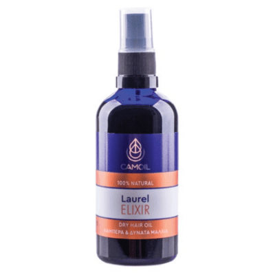 Camoil Natural Laurel Elixir Ξηρό Έλαιο για Λαμπερά & Δυνατά Μαλλιά, 100ml