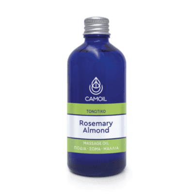 Camoil Rosemary Almond Massage Oil Τονωτικό Έλαιο Δενδρολίβανου, 100ml