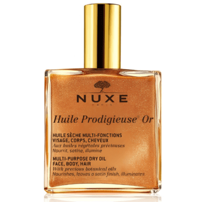 Nuxe Huile Prodigieuse Or Ιριδίζον Ξηρό Λάδι Ενυδάτωσης για Πρόσωπο, Σώμα & Μαλλιά, 100 ml