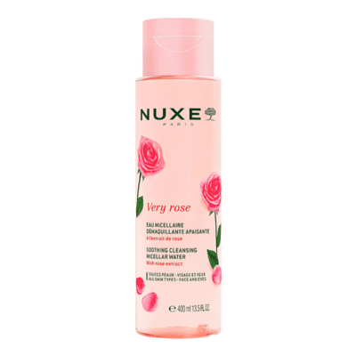 Nuxe Very Rose Soothing Cleansing Micellar Καταπραϋντικό Νερό Micellar για Καθαρισμό & Ντεμακιγιάζ, 400ml