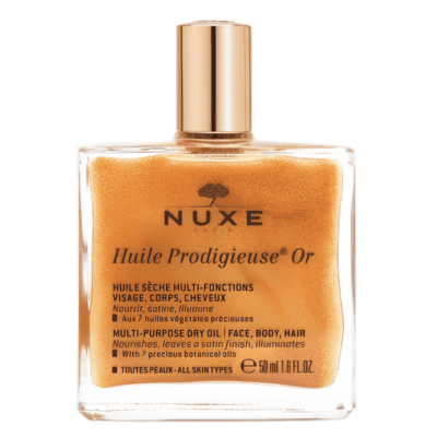 Nuxe Huile Prodigieuse Or Ιριδίζον Ξηρό Λάδι Ενυδάτωσης για Πρόσωπο, Σώμα & Μαλλιά, 50ml