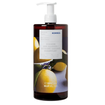 Korres Renewing Body Cleanser Aναζωογονητικό Αφρόλουτρο με Άρωμα Βασιλικός & Λεμόνι, 1000ml