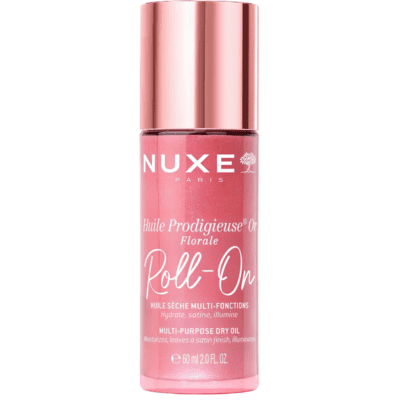 Nuxe Huile Prodigieuse Or Florale Roll on Ιριδίζον Ροζ - Χρυσό Ξηρό Λάδι για Πρόσωπο, Σώμα & Μαλλιά σε Μορφή Roll On 60ml