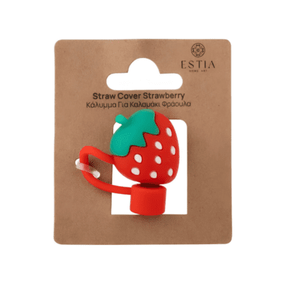 Estia καλυμμα για καλαμακι φραουλα
