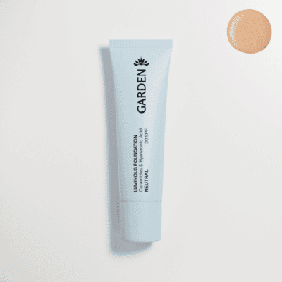 Garden Luminous Foundation 103 Neutral SPF30 – Liquid Foundation Με Φυσικό Λαμπερό Φινίρισμα, 30ml