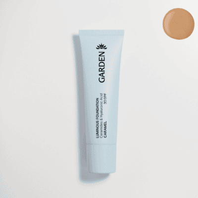 Garden Luminous Foundation 105 Caramel SPF30 – Liquid Foundation Με Φυσικό Λαμπερό Φινίρισμα, 30ml
