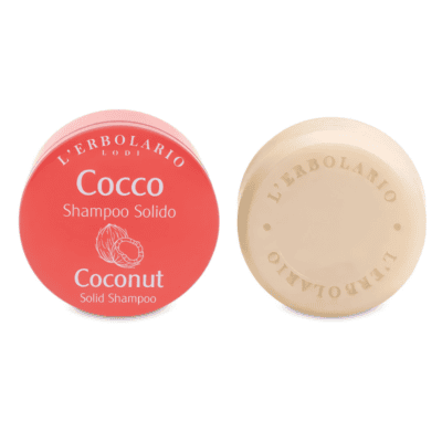 L'erbolario Coconut Shampoo Solid Στερεό Σαμπουάν, 60g
