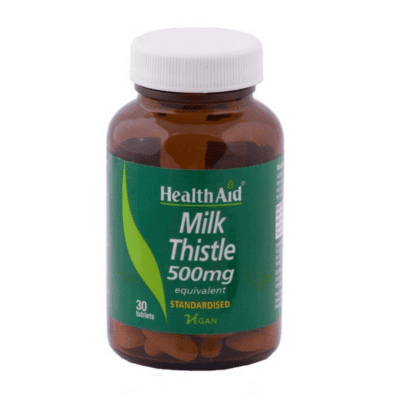 Health Aid Milk Thistle 500mg, 30tabs