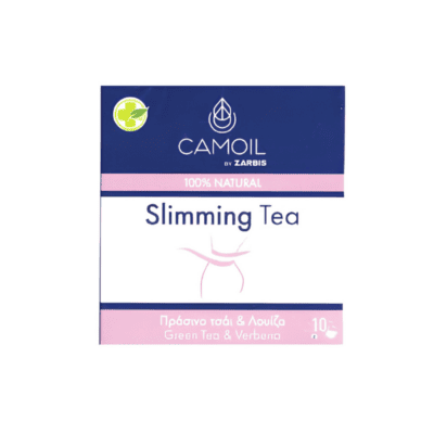 CAMOIL Slimming Tea Αδυνατιστικό τσάι με πράσινο τσάι και Λουΐζα, 10 εμβαζόμενα φακελάκια