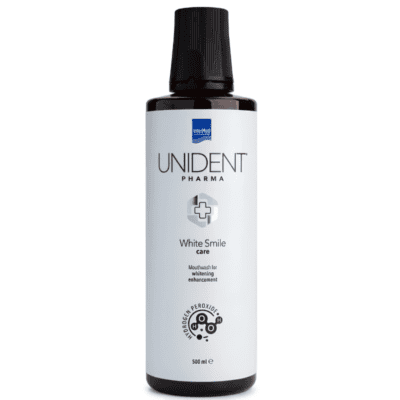 ΙnterMed Unident Pharma Mouthwash White Smile Στοματικό Διάλυμα για Λεύκανση, 500ml