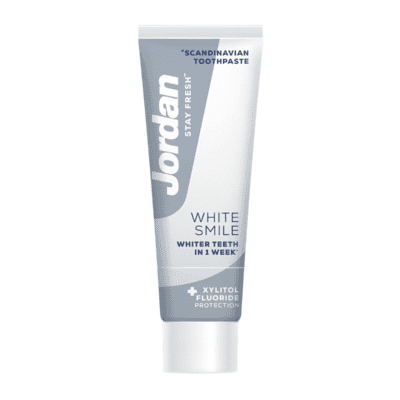 Jordan Stay Fresh White Smile Toothpaste Οδοντόκρεμα Ενηλίκων για Λευκά Δόντια, 75ml